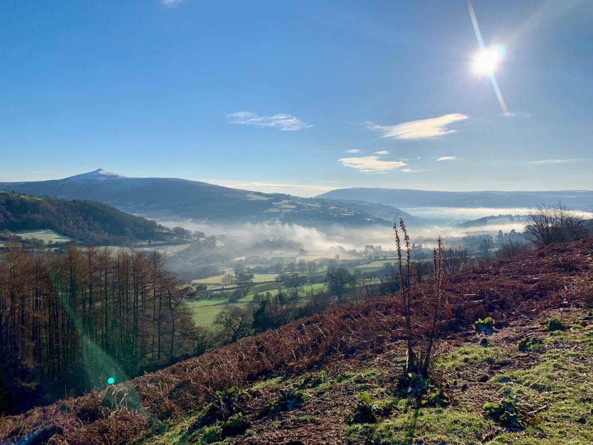 Black Mountains Stylish Hideaway, Nr Crickhowell Llanbedr  Zewnętrze zdjęcie